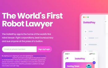 DoNotPay – Assistance juridique avec IA