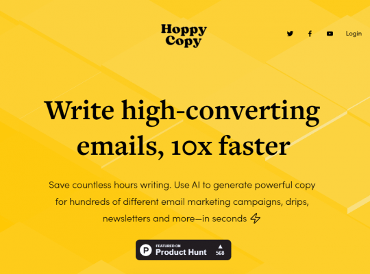 HoppyCopy – Générateur d’E-mails marketing