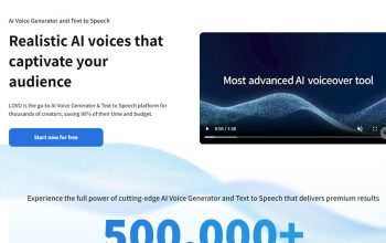 Lovo AI – Générateur de voix multilingue