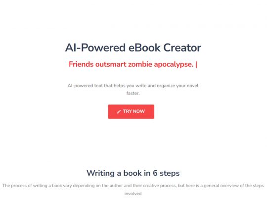 Bookwiz – Création d’ebooks avec l’IA d’OpenAI