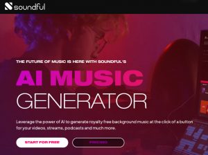 Soundful – Générateur de musique avec l’IA