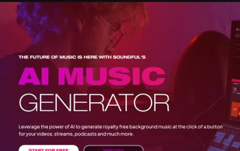 Soundful – Générateur de musique avec l’IA