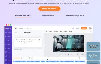 FlexClip – Montage vidéo assisté par IA