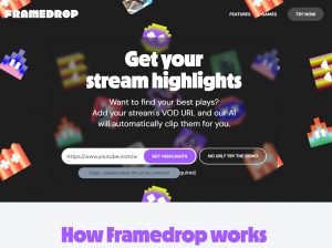 Framedrop – Capturez et partagez les moments forts de vos streams
