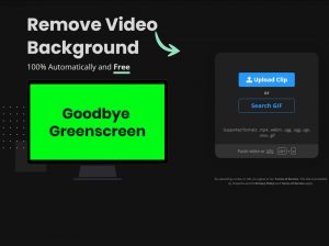 Unscreen – Suppression d’arrière-plans vidéo rapide