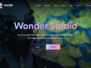 Wonder Dynamics – Effets visuels avancés par IA