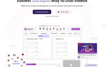 Dubverse – Doublage vidéo multilingue simplifié