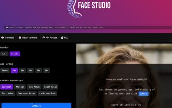 FaceStudio – Génération de visages photoréalistes