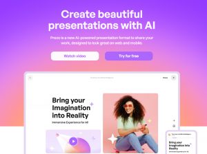 Prezo – Création de présentations avec l’IA