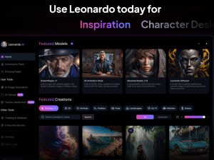 Leonardo AI – Générateur d’images photoréalistes avancé