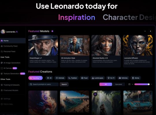 Leonardo AI – Générateur d’images photoréalistes avancé