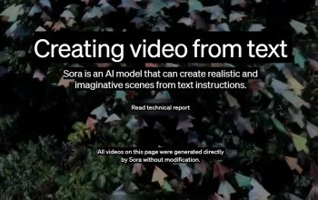 Sora – Le nouveau générateur de vidéos d’OpenAI