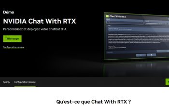 NVIDIA Chat with RTX – Créez Votre Chatbot IA Sur Votre PC
