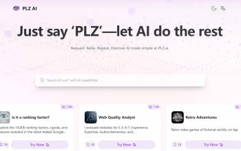 Plz.ai : Tous les meilleurs outils IA réunis en un seul endroit
