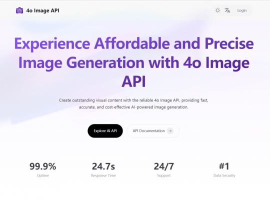 4oImageAPI.io: Affordable and Reliable 4o Image API(The latest released)